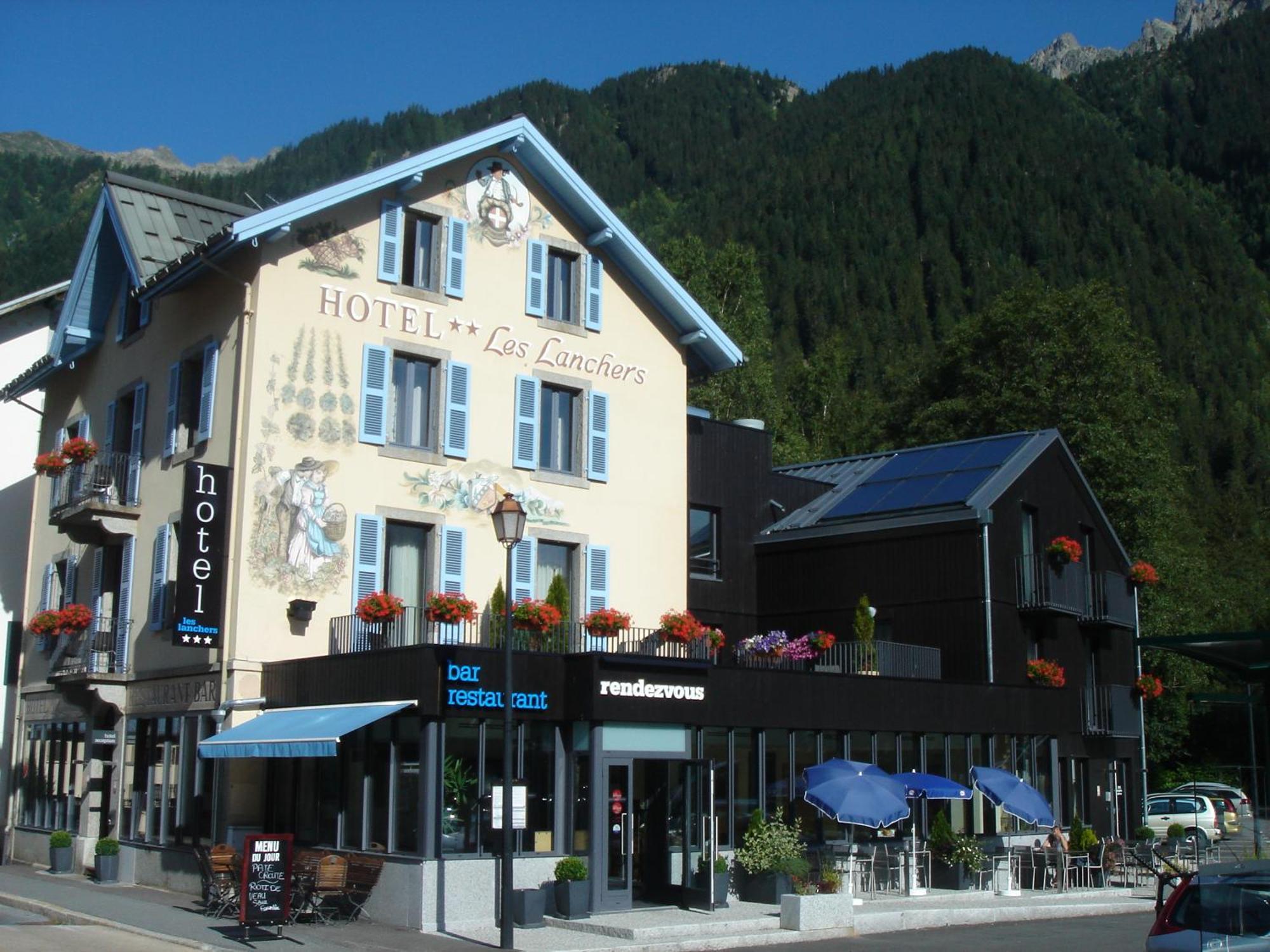 Hotel Les Lanchers Шамони Экстерьер фото
